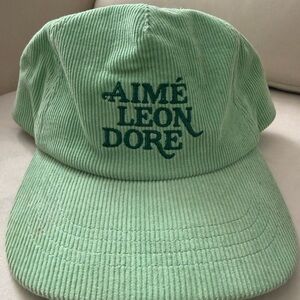 Aime Leon Dore Green Corduroy Cap